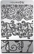 Пластина для стемпінгу :YOURS Loves Fee – Vintage Lace YLF 04 - зображення 1
