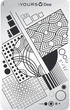 Пластина для стемпинга :YOURS Loves Dee – Square YLD 07 - изображение 1