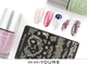 Салатовый лак для стемпинга :YOURS Green Moss 15 мл - изображение 2