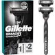 Бритва Gillette Mach3 Charcoal Древесный уголь С 2 сменными картриджами (8700216074308) - изображение 1