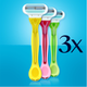 Бритва Gillette Venus Tropical 3 шт. (7702018426263) - зображення 4