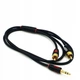 Межблочный Аналоговый Кабель QED Profile J2P 2xRCA-3.5mm 1m (QE2717) - изображение 3