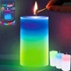 Декоративная свеча из воска Candled Magic LED с подсветкой хамелеон меняющая цвет - изображение 1