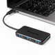 Hub USB Transcend 4-Port USB 3.1 Type-C Czarny (TS-HUB2C) - obraz 7