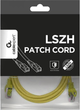 Kabel Patch Cablexpert CAT6 S/FTP 2 m Żółty (PP6A-LSZHCU-Y-2M) - obraz 4