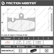 Тормозные колодки Friction Master MKD871 Toyota,Lexus - изображение 2