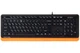 Клавіатура A4Tech FK10 USB Black/Orange (FK10 (Orange)) - зображення 1