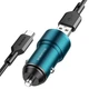 Зарядне автомобільне BOROFONE BZ19 Wisdom (2USB 2.4A) Type-C Синій - изображение 3