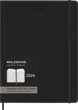 Щотижневик Moleskine 2024 вертикальний PRO великий 19х25 см чорний (8056598856606) - зображення 1