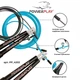 Скакалка PowerPlay 4202 швидкісна Бірюзова (PP_4202_Cyan) - изображение 9