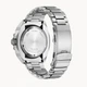 Годинник CITIZEN NB6004-83E - це модель із чорним та сріблястим кольором, призначена для носіння на зап'ястя. - зображення 2
