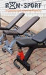 Лавка Black Rock + Стійки Black Rock + Штанга гумова RN-Sport 105 кг з олімпійським грифом - изображение 6