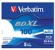 Оптичний диск Verbatim BD-R XL 100 GB 4x Jewel 5 шт (23942437895) - зображення 1