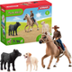 Zestaw figurek Schleich Farm World Jazda Western (4059433474427) - obraz 2