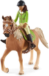 Ігровий набір Schleich Horse Club Sarah and Mystery (4059433392738) - зображення 4