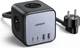 Сетевой удлинитель UGREEN CD268 65W DigiNest Cube 2-Type-C 2-USB Black-Grey (UGR-60113) - изображение 1