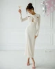 Елегантна сукня з оригінальм дизайном KASA бежева XS (388-XS beige) - зображення 1