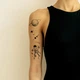 Набір тату для тіла Tattooshka Космос і планети (LB-108) (10-568818) - зображення 2