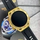 Умные Smart часы Modfit SK4 Ultimate |5.1, TFT, 466х466, 1.45", 300 мАч, 128MB, IP67| Gold - изображение 3