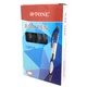 Ручка гелевая H-Tone автоматическая 0,5мм, синяя, уп. 12 шт. (PEN-HT-JJ20218A-BL) - изображение 2