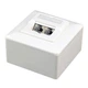 Компьютерная розетка RJ45x2 FTP, cat.6 Cablexpert (MWS-2S6-01) - изображение 1