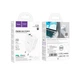 Зарядне мережеве Hoco C113A 1хUSB+1хType-C (PD+QC 65W) + кабель Type-C to Type-C для швидкої зарядки телефона/смартфона Android/Samsung Білий - изображение 2