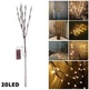 LED гирлянда Ветка Ивы на 20 Диодов, Теплый свет, 1 шт - изображение 9