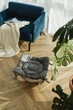 Гамак лежанка для домашних животных котов и собак деревянный 55х55х22 см Incor Серый - изображение 4