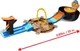 Ігровий набір Хот Вілс Трюки в шині серії Hot Wheels Monster Trucks Stunt Tire Play Set HHY74 Mattel - зображення 3