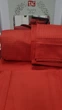 Двоспальний King Size комплект ТАС Premium Basic Red Сатин-Stripe 60117197 - изображение 2