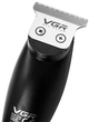 Професійна машинка для стрижки волосся VGR V-099 10W тример для бороди і вусів з насадками 6 шт Т-подібне лезо нержавіюча сталь машинка для окантовки бездротова тример для барбершопу та дому - изображение 2