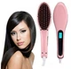Гребінець випрямляч Fast Hair Straightener, гофре плойка прасок для волосся, праска для вирівнювання - зображення 4