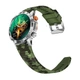 Умные Smart часы Modfit Combat Silver Army |5.0, Amoled, 466х466, 1.43", 380 мАч, 128MB, IP67| Серый/ Камуфляж - изображение 4