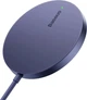 Бездротовий зарядний пристрій Baseus Simple Mini3 Magnetic Wireless Charger 15W CCJJ040205 Purple - изображение 1