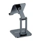 Настольная подставка для телефона и планшета Baseus Desktop Biaxial Foldable Metal Stand LUSZ000013 Grey - изображение 2