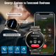 Розумний смарт-годинник Smart Watch W 96 голосовий виклик крокомір тонометр пульсометр українська мова Titanium (001438799) - зображення 3