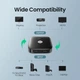 Спліттер UGREEN CM333 HDMI to 2xHDMI v2.0 4K/2K@60Hz Black (80126) - зображення 8