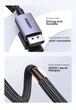 Кабель DisplayPort 2.1 Ugreen DP118 16K 8K 4K 144Hz 3m Black (25862) - изображение 8