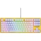 Клавіатура Hator Rockfall 2 Mecha TKL Orange USB Yellow (HTK-722) - изображение 1