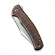 Ніж Civivi Sinisys Stonewash Brown Micarta (C20039-2) - зображення 4