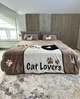 Комплект постільної білизни Седьмое Небо Махра Cat Lovers Полуторний - изображение 4