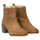 Ботильони Manas taupe (3726_36) коричнева замша - зображення 2