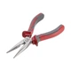 Длинногубцы прямые 160мм, С55 HT-0127 INTERTOOL - изображение 1