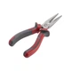 Длинногубцы прямые 160мм, С55 HT-0127 INTERTOOL - изображение 2
