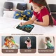 Детский LCD планшет для рисования Beiens Единорог 10" Multicolor (К1009white) белый - изображение 4