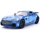 Машинка Mercedes AMG GTR игрушка моделька металлическая коллекционная 15 см Синій (4314116) - зображення 5