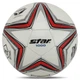 М'яч футбольний STAR NEW POLARIS 1000 SB375 №5 Composite Leather білий-червоний - изображение 1
