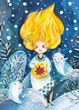 Листівка Cardsforsoul Різдвяна зірка 10,50 Х 14,8 см - изображение 1