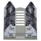 Підставка для книг Kite Wolf металева, світло-сіра (K24-390-2) - изображение 1
