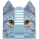 Підставка для книг Kite Cat металева, блакитна (K24-390-3) - зображення 1